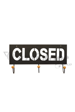 Perchero de pared CLOSED