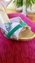 MJ 280 Raso Flores Hojas verdes en internet