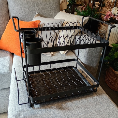 SECAPLATOS DOBLE METAL 44X30X40H - comprar online