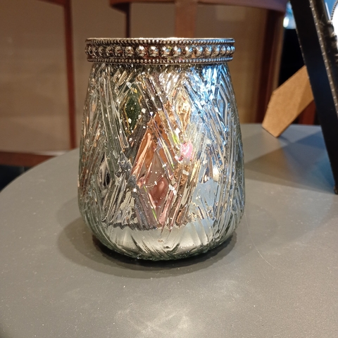 PORTAVELA VIDRIO 9CM - comprar online