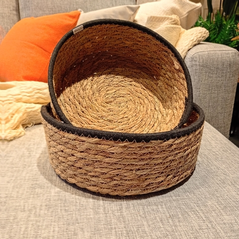 CANASTA FIBRA ROUND - comprar online