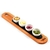 TABLA PICADA LEUKA 60X10CM CON CUENCO CERAMICA