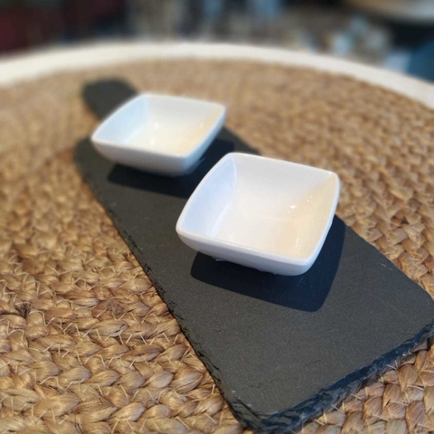Cuenco salsero de porcelana 6x6,5cm