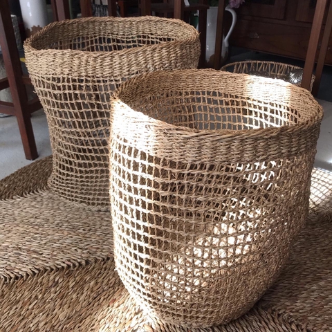 Canasto Alcornoque de seagrass. Ver medidas