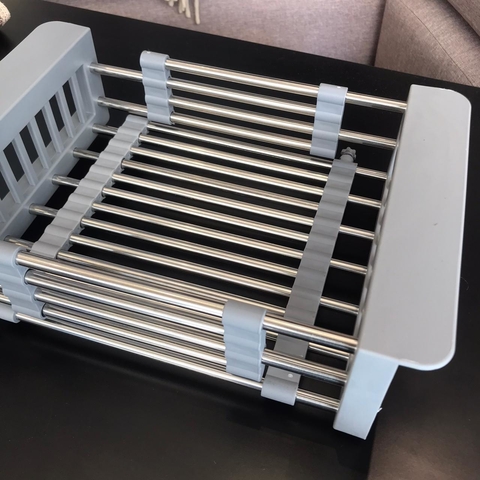 Secaplatos de bacha extensible