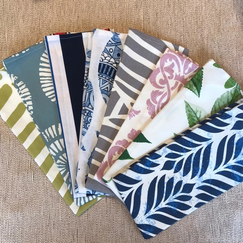 Repasador de gabardina. Diseños varios