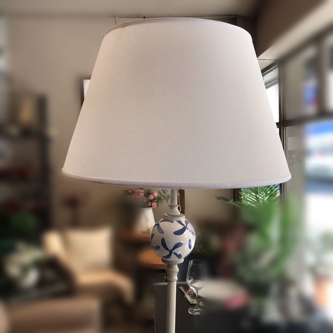 LAMPARA CON BOCHA LINO