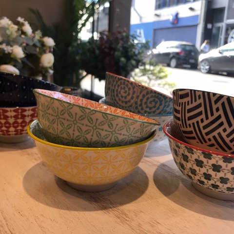 Bowl porcelana prints 12cm