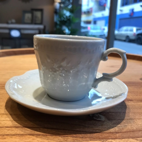 Verbano Mozart taza de té c/ plato x6 - comprar online