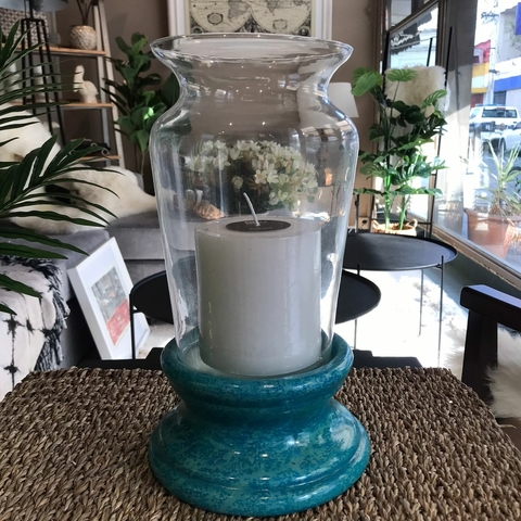 Fanal turquesa cerámica en internet