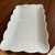 BANDEJA PORCELANA BLANCA 26X15CM - comprar online