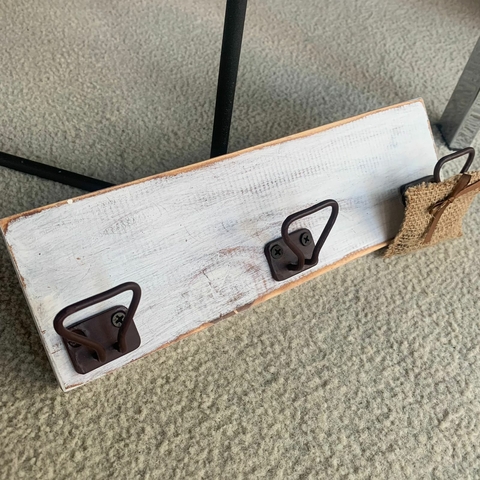 Perchero Industrial 3 herrajes chico