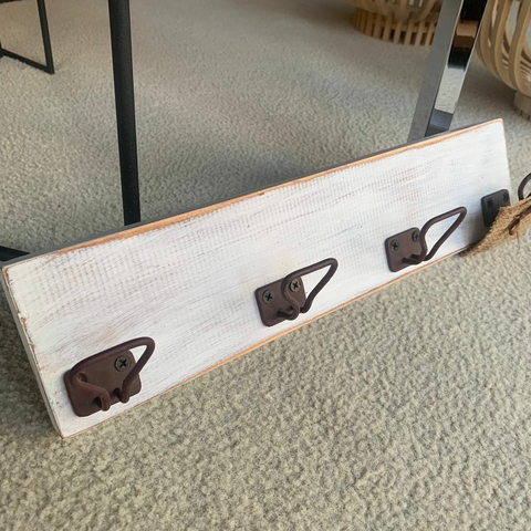 Perchero Industrial 4 herrajes chico