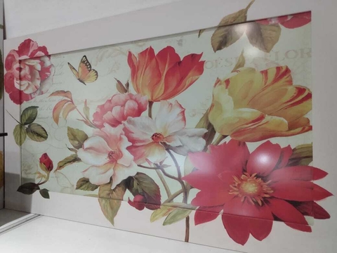 Cuadro Flowers 120x68cm
