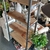 ESTANTERIA HIERRO Y MADERA FEDU 80X35X200CM - comprar online