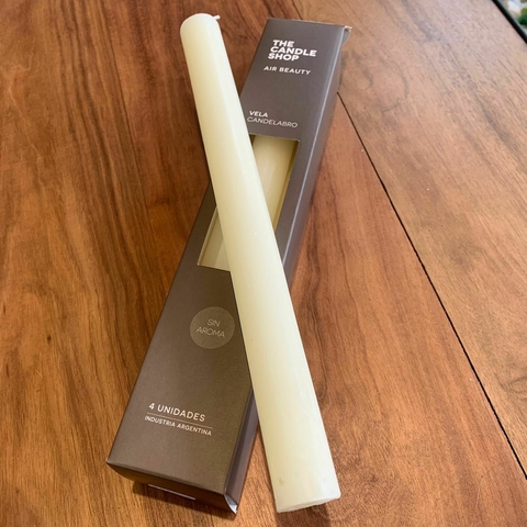 VELA CANDELABRO X 4