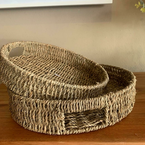 BANDEJA REDONDA DE SEAGRASS