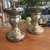 CANDELABRO VIDRIO PLATEADO