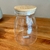 FRASCO VIDRIO TAPA BAMBU 15CM - comprar online