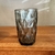 VASO DE VIDRIO LABRADO