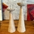SET X2 CANDELABRO MADERA 20 Y 25CM - comprar online