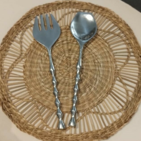 CUBIERTOS PARA ENSALADA ALUMINIO - comprar online