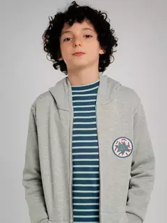 polera rayada azul y celeste 100% algodón - comprar online