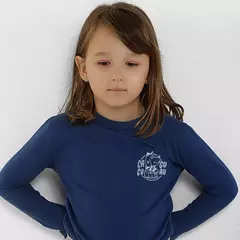 remera basic azul logo - comprar online