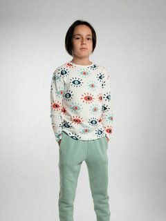 pantalón verde frisa