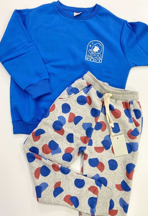 pantalón dots gris