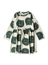 vestido roy manga larga