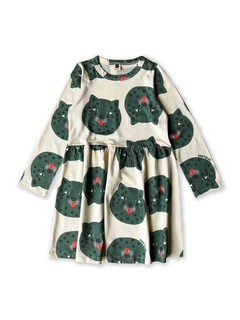 vestido roy manga larga
