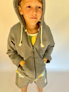 campera Flow gris topo - comprar online