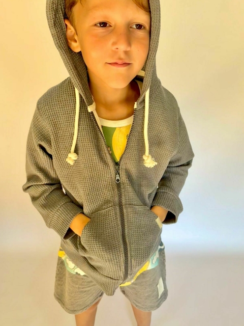 campera Flow gris topo - comprar online