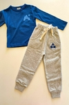 Pantalón gris frisa