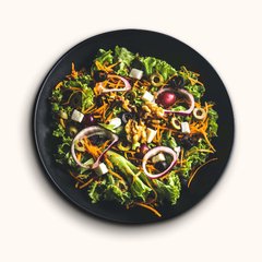 Ensalada Veggie con nuez y tofu
