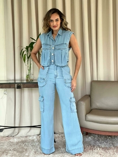 CALÇA WIDE BOLSO