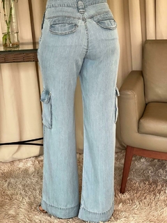 CALÇA WIDE BOLSO - Domênyca