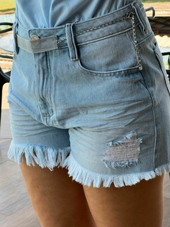 SHORT DELAVE COM CINTO - comprar online