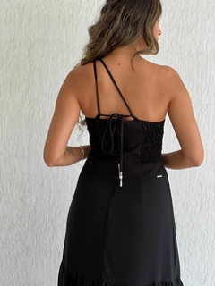 VESTIDO LONGO OMBRO SÓ - Domênyca