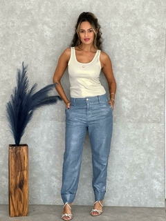CALÇA ALFAIATARIA RISCA FOIL