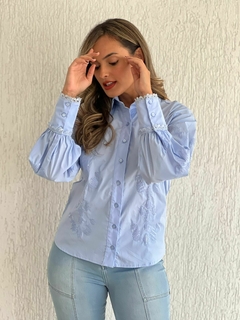 CAMISA OVER BORDADO