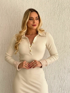 VESTIDO LONGO MANGA COMPRIDA na internet
