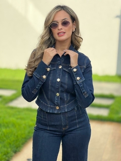 CAMISA CROPPED DENIM - comprar online