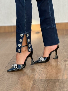 CALÇA REBITES PUNHO BARRA - Domênyca