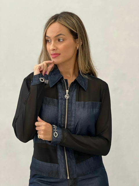 JAQUETA CAMISA MIX