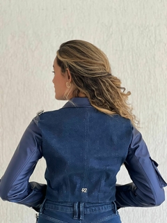 JAQUETA PERFECTO MIX COURO - comprar online