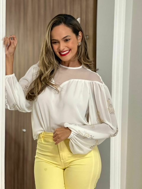BLUSA RECORTE OFF
