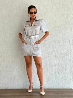 VESTIDO CURTO LARGO