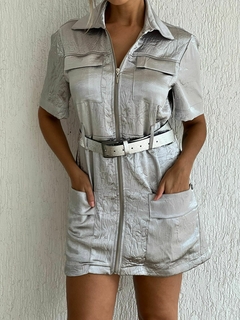 VESTIDO CURTO LARGO - Domênyca